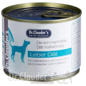 Терапевтична диетична консервирана храна за кучета с хронична чернодробна недостатъчност Dr. Clauder's The Pet Specialists Super Premium LPD Liver Diet 400гр.